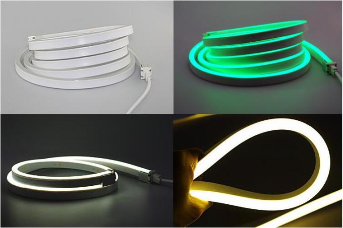 সিঙ্গেল কালার ফ্লেক্স LED নিয়ন রোপ লাইট 12W বা 7.2 W প্রতি মিটারে স্মার্ট DIY আনুষাঙ্গিক 6