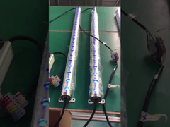 আইপি 68 লিনিয়ার এলইডি আন্ডারওয়াটার ওয়াল ওয়াশার লাইট 24W RGBW DMX512 প্রোগ্রামযোগ্য