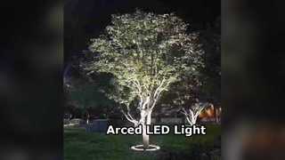 Arced LED আন্ডারগ্রাউন্ড লাইট RGB DMX DALI