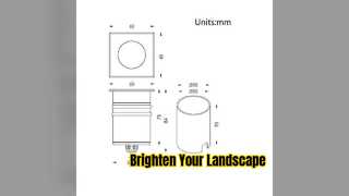 COMI 6W LED গ্রাউন্ড লাইট IP67 আর্কিটেকচারাল লাইটিং