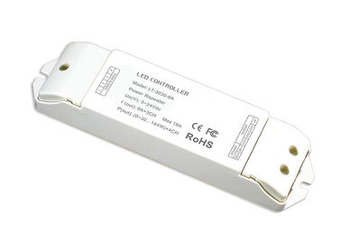 RGB CV পাওয়ার রিপিটার LED কন্ট্রোলার PWM সিগন্যাল ইনপুট 6A ×3CH সর্বোচ্চ 18A