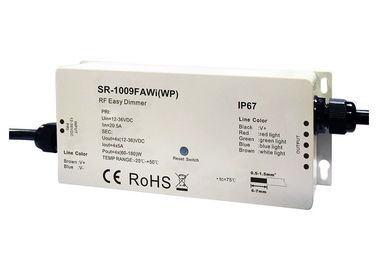 RF এবং WiFi RGBW LED কন্ট্রোলার 4 চ্যানেল সিভি বা সিসি আউটপুট 5 বছরের ওয়ারেন্টি